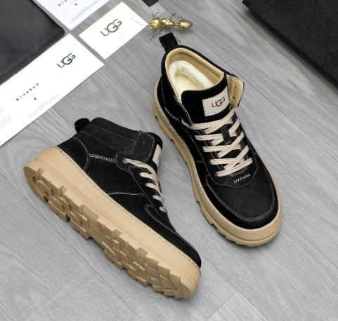 UGG Highland Hi Sneaker — Black