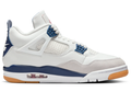 Air Jordan 4 Retro SB 'White Navy' DR5415-100