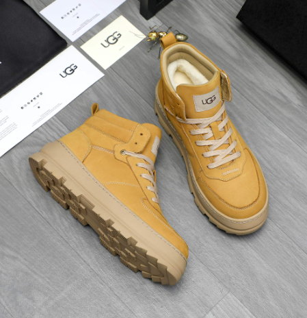 UGG Highland Hi Sneaker — Wheat