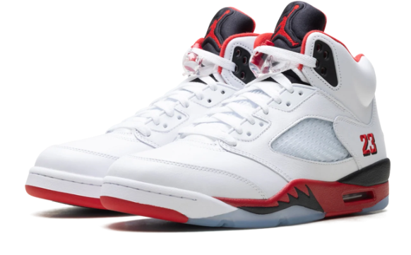 Air Jordan 5 'Fire Red / Black Tongue' (2025) DA1911-102