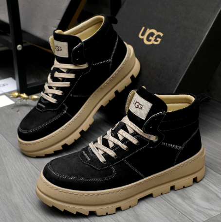 UGG Highland Hi Sneaker — Black
