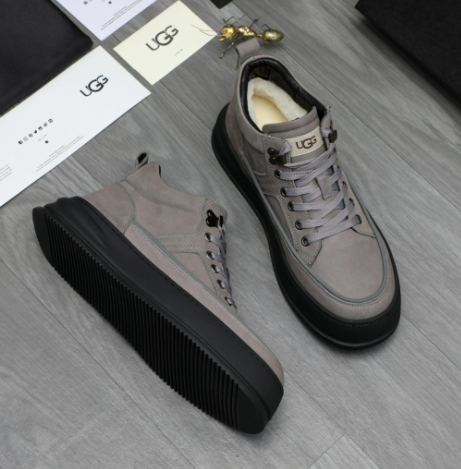 UGG Lowmel Platform Sneaker — Grey