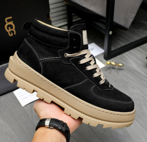 UGG Highland Hi Sneaker — Black