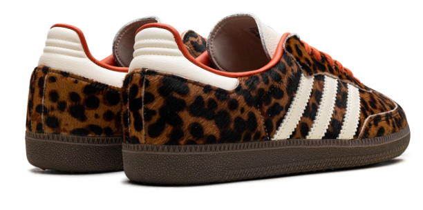 adidas Samba OG WMNS 'Leopard Pack' – Cream/Orange JI2734