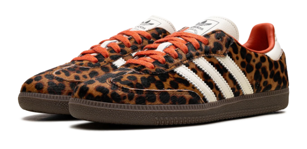 adidas Samba OG WMNS 'Leopard Pack' – Cream/Orange JI2734