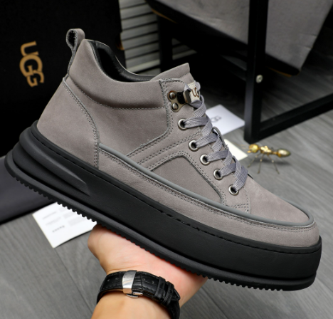 UGG Lowmel Platform Sneaker — Grey