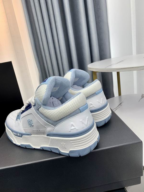 Amiri MA-2 Low-Top Sneaker — White / Baby Blue