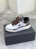 Amiri MA-1 | White & Mocha Brown Low-Top Sneaker