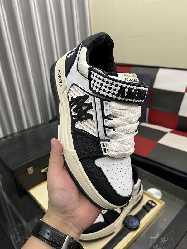 Amiri Skel Top Low | Black & White Skeleton Sneaker