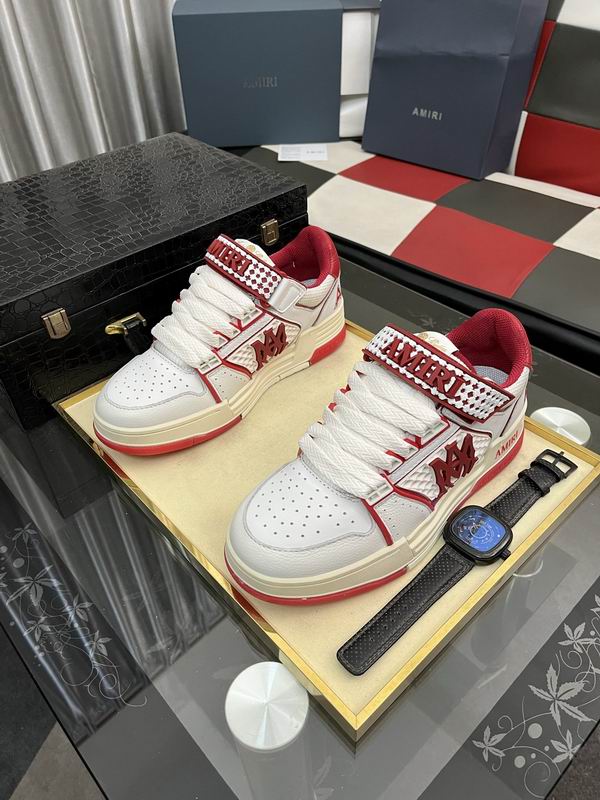 Amiri Stars Low | White Triple Star Low-Top Sneaker