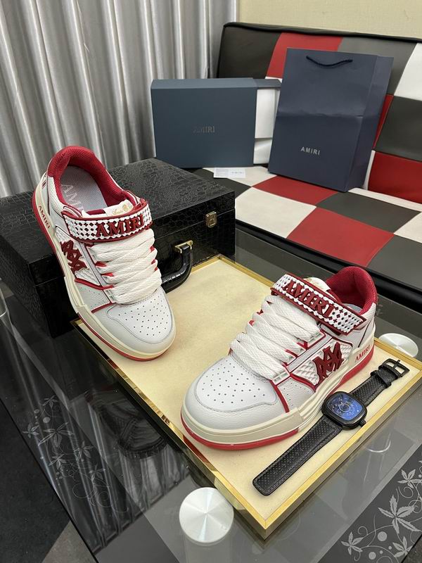 Amiri Stars Low | White Triple Star Low-Top Sneaker