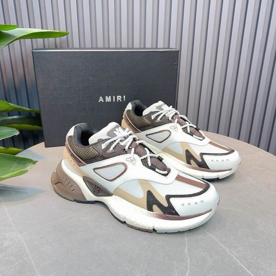 Amiri MA Runner — White / Sand / Mocha
