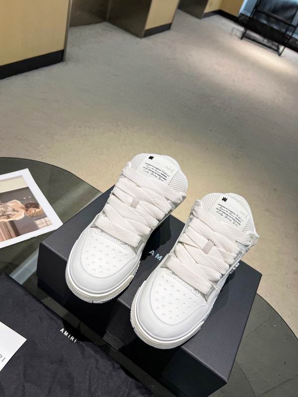 Amiri MA-1 Low-Top Sneaker — Triple White