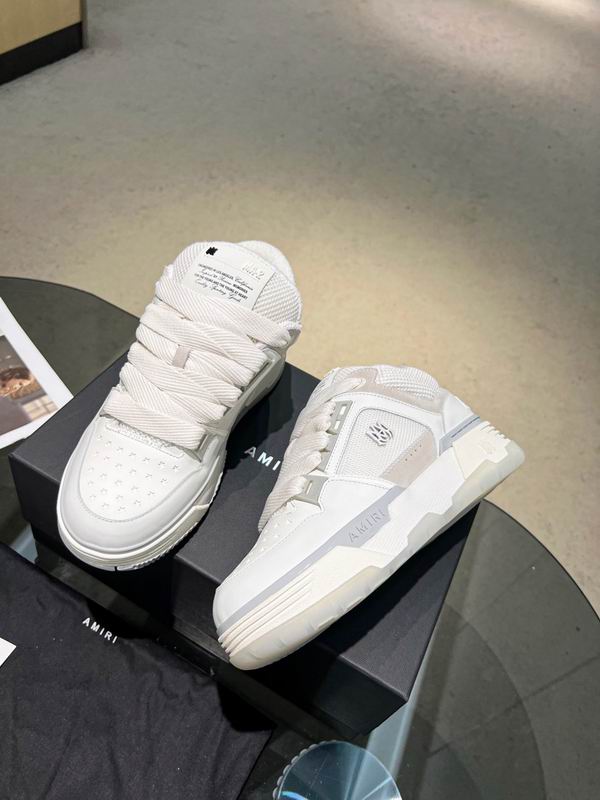 Amiri MA-1 Low-Top Sneaker — Triple White