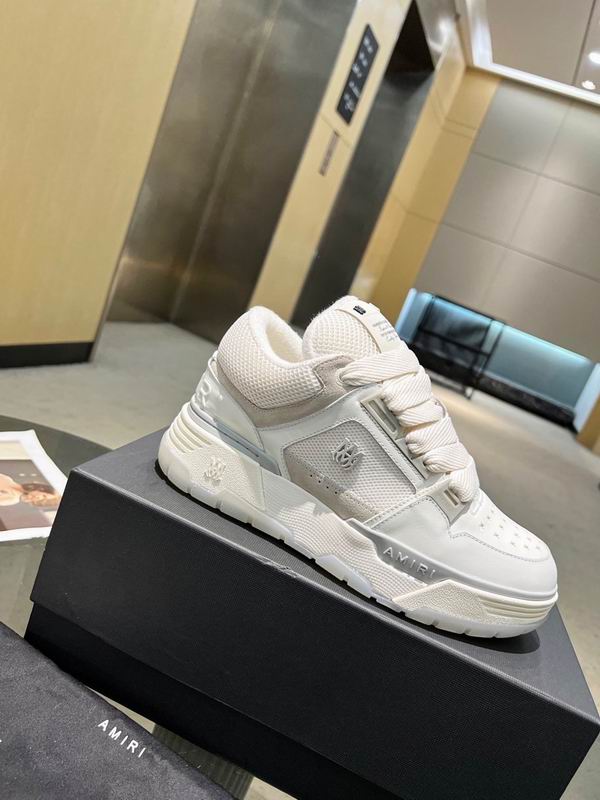 Amiri MA-1 Low-Top Sneaker — Triple White