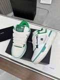 Amiri MX1 | Paneled Leather & Suede Low-Top Sneaker