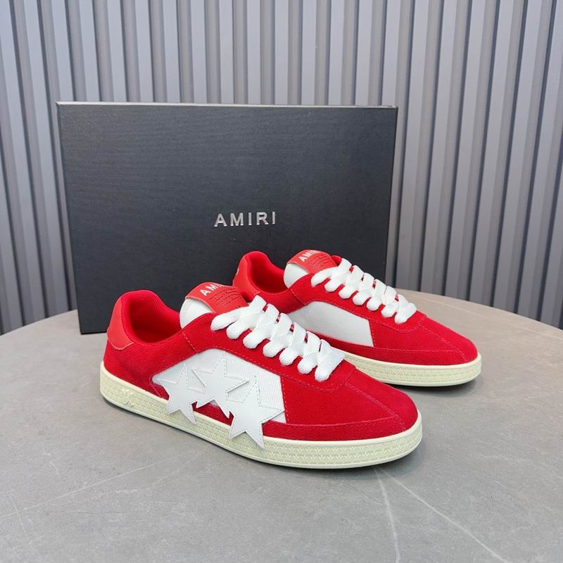 Amiri MA Low-Top Sneaker — Red / White