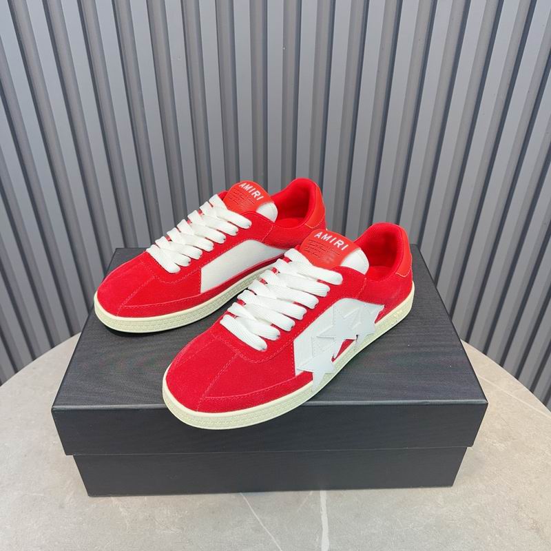 Amiri MA Low-Top Sneaker — Red / White