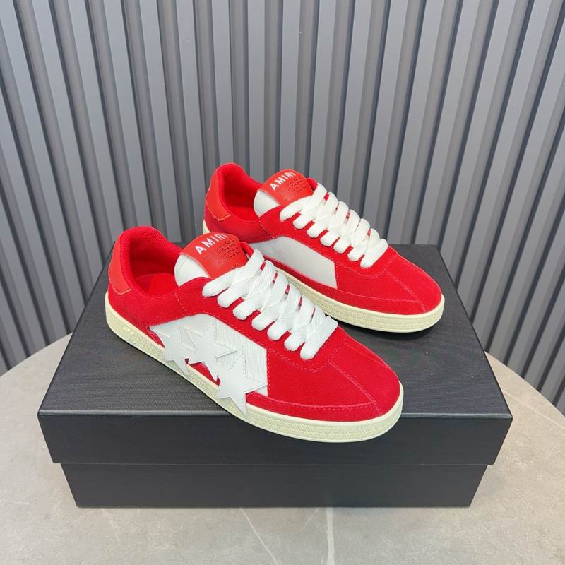 Amiri MA Low-Top Sneaker — Red / White