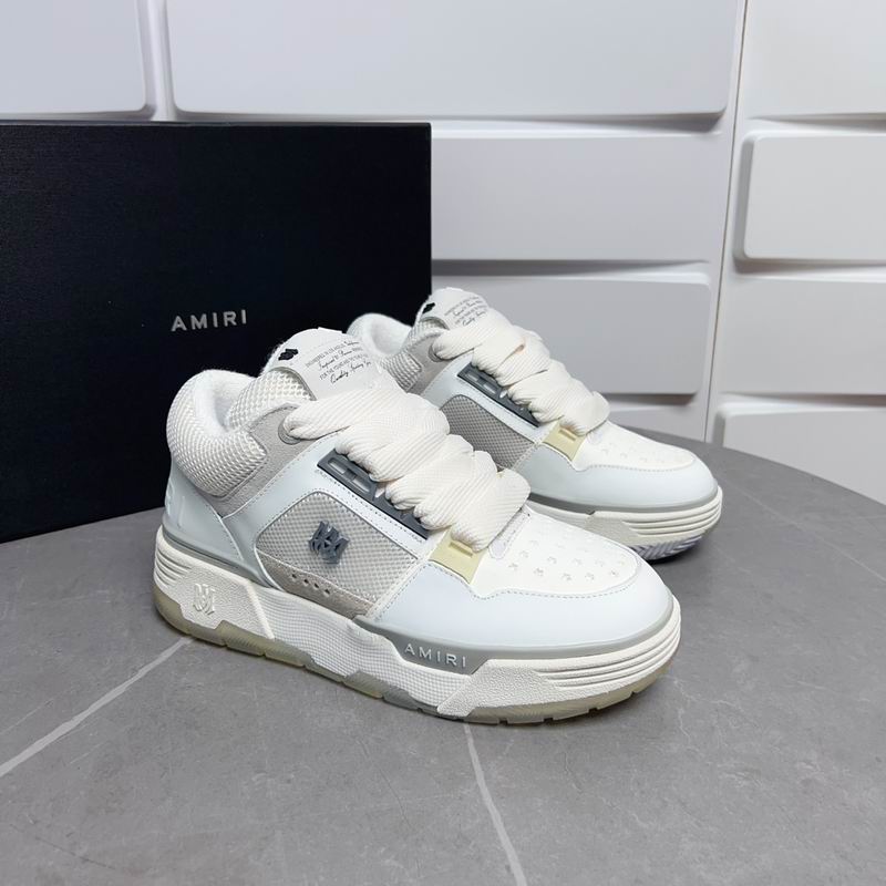 Amiri MA-1 Low-Top Sneaker — White / Grey