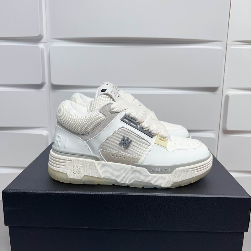 Amiri MA-1 Low-Top Sneaker — White / Grey