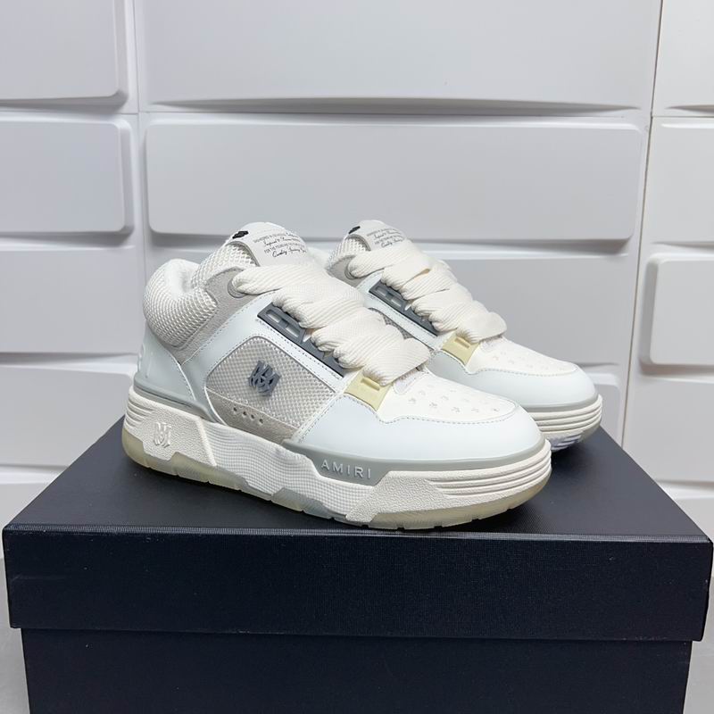 Amiri MA-1 Low-Top Sneaker — White / Grey