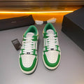 Amiri Skel Low-Top Sneaker — White / Green