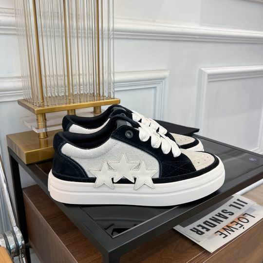Amiri Skel Low Top Sneaker – Black/White