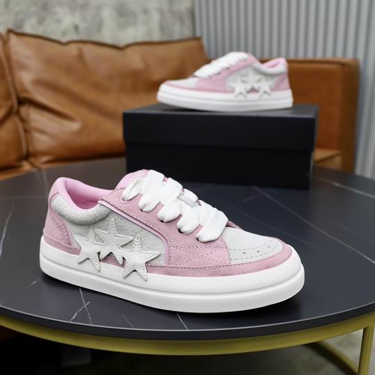 Amiri Stars Court Low Sneaker – Pink/White