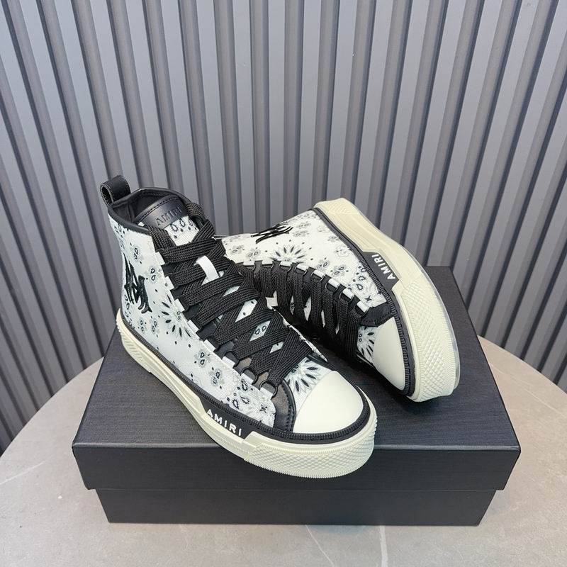 Amiri Court High | Blue Tweed Sneaker (Copy)