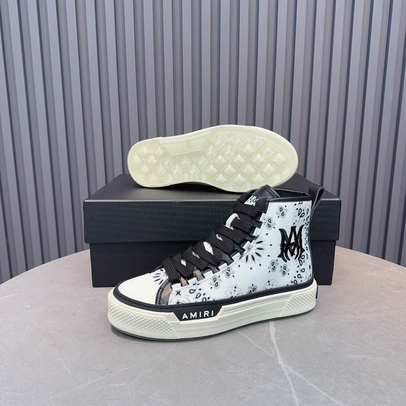 Amiri Court High | Blue Tweed Sneaker (Copy)