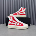 Amiri Court High "Bones" | Red & White Skeleton Sneaker