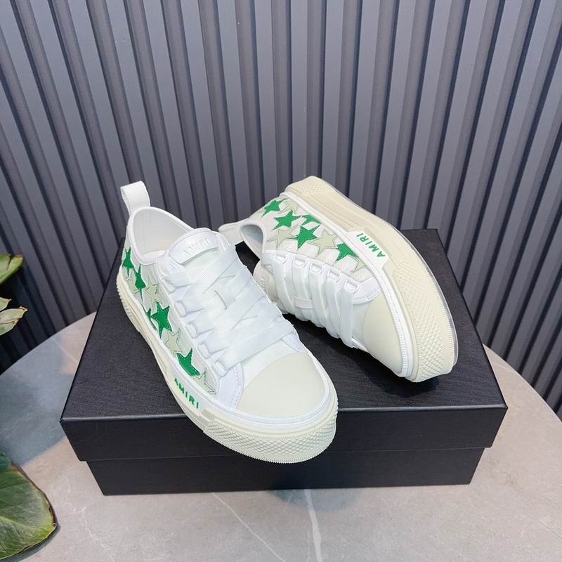 AMIRI Stars Court Low – White / Green