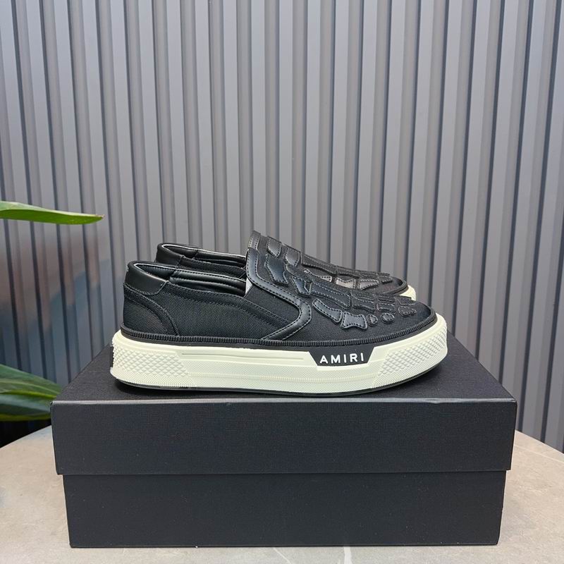 AMIRI Skeleton Slip-On – Black