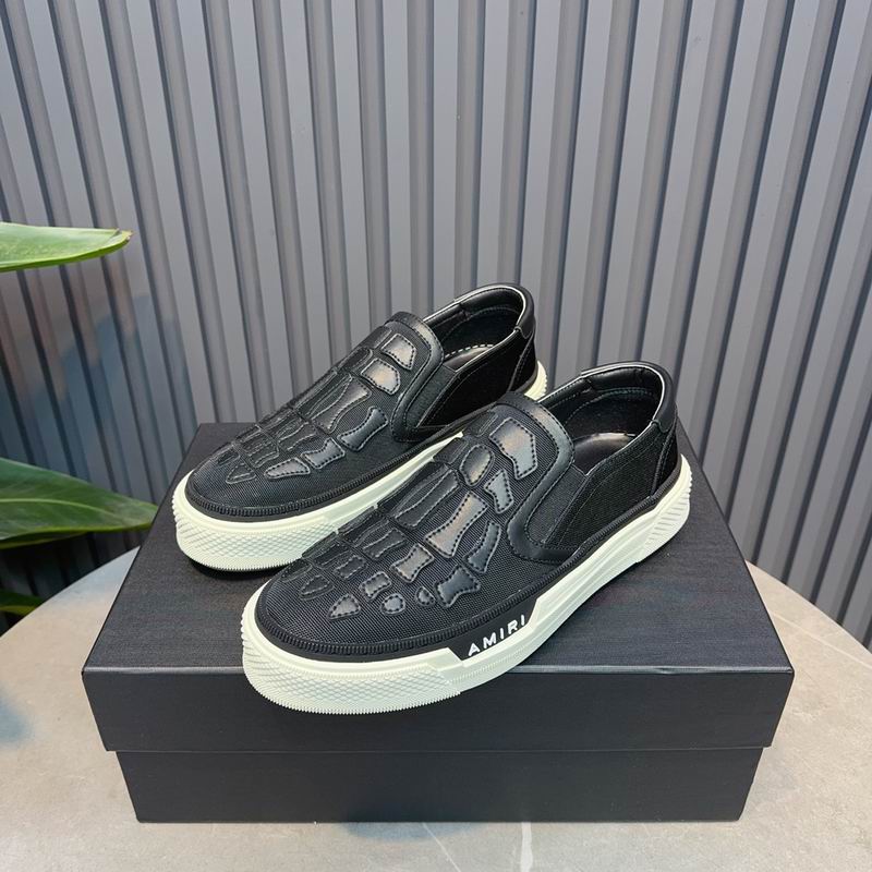 AMIRI Skeleton Slip-On – Black