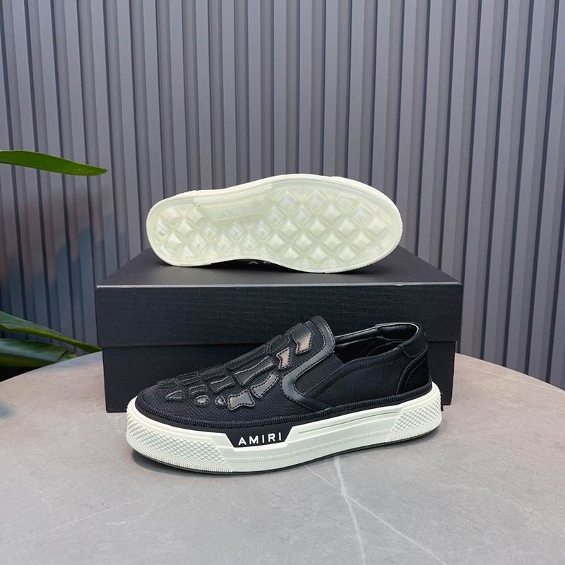 AMIRI Skeleton Slip-On – Black