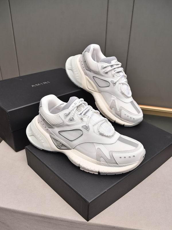 Amiri MA Runner Sneaker – White/Grey