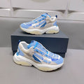 Amiri Bone Runner | Sky Blue & Grey Chunky Sneaker