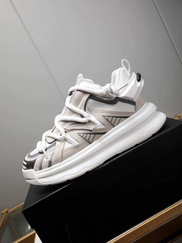 Amiri Bone Runner Sneaker — White / Grey