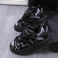 Amiri Bone Runner Sneaker — Black / White