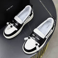 Amiri Tassel Loafer Sneaker — Black / White