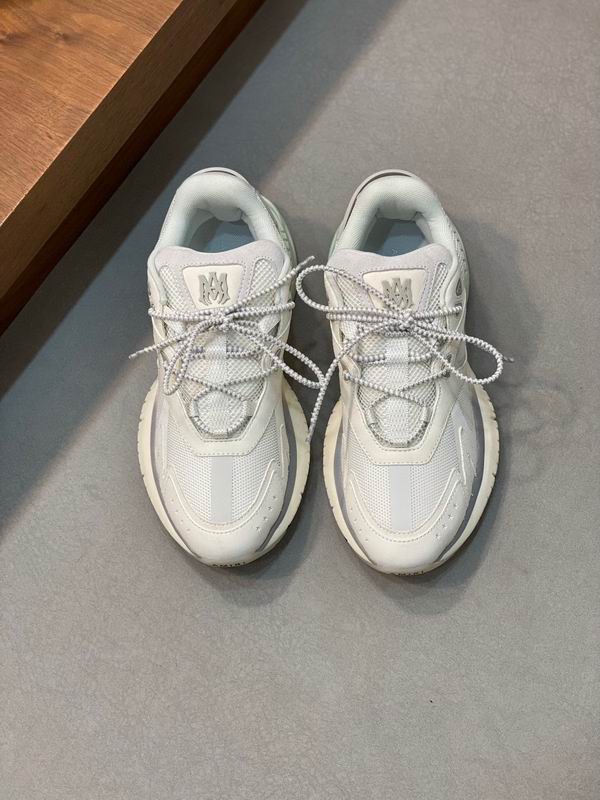 Amiri MA Runner Sneaker — White / Mint / Silver
