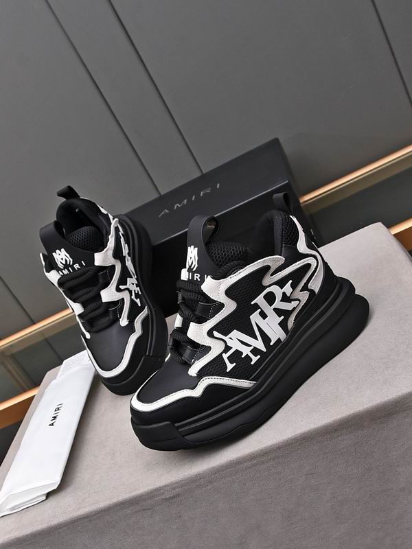 Amiri One High-Top Sneaker — Black / White