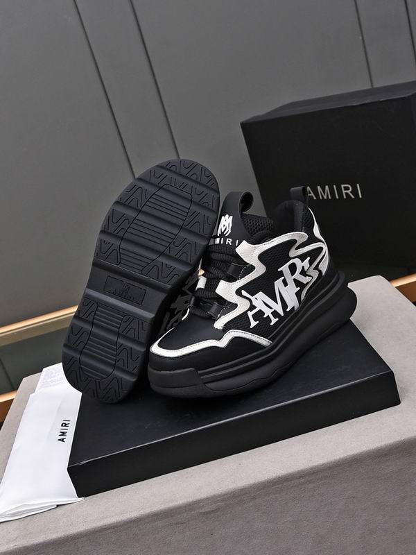 Amiri One High-Top Sneaker — Black / White