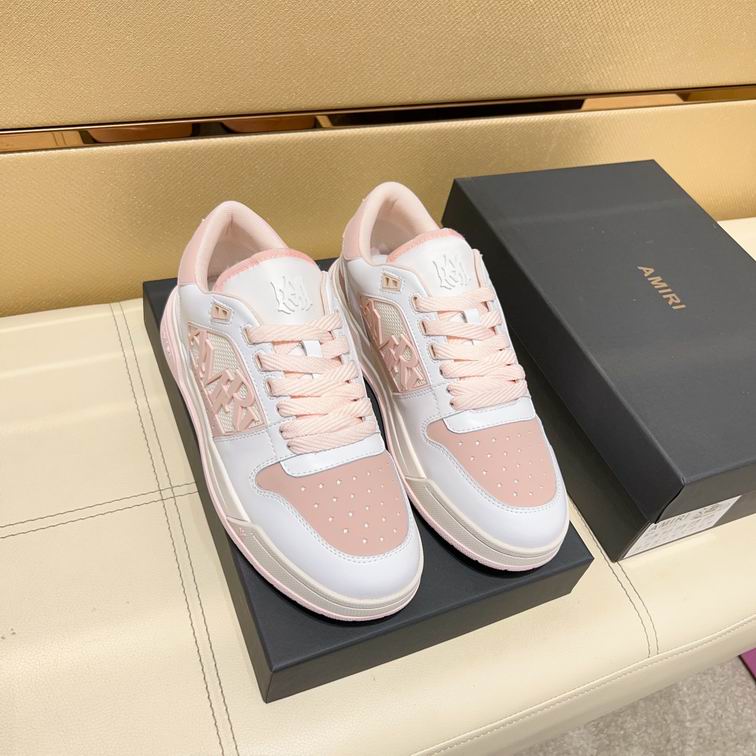 Amiri MA-1 Low-Top Sneaker — White / Blush Pink