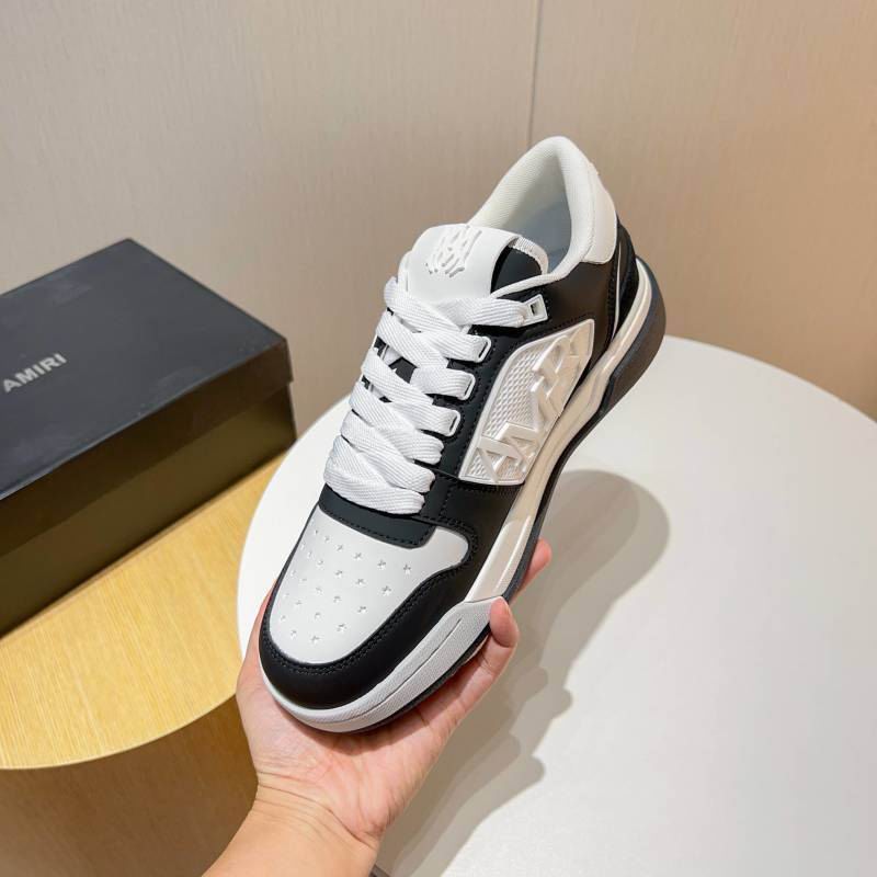 Amiri MA-1 Low-Top Sneaker — Black / White