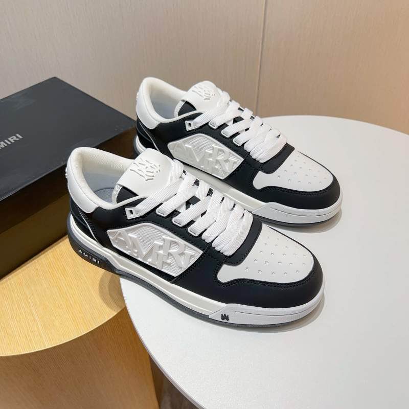 Amiri MA-1 Low-Top Sneaker — Black / White