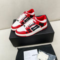 Amiri Skel Low Top Sneaker – Red/White/Black