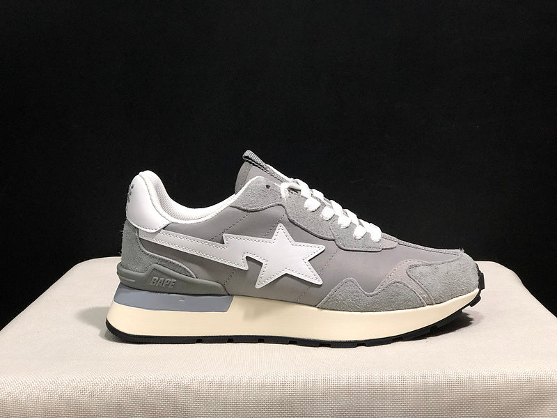 BAPE Road STA Runner — Grey / White