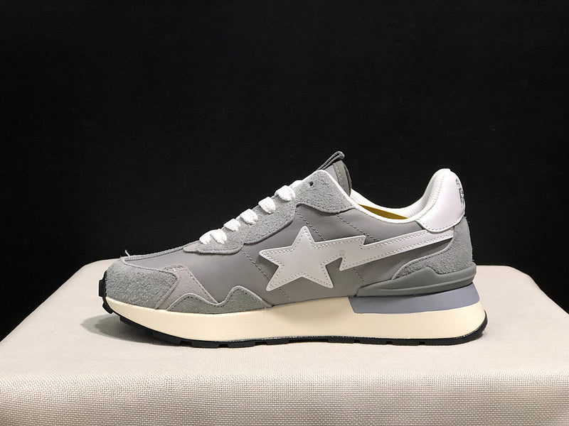 BAPE Road STA Runner — Grey / White